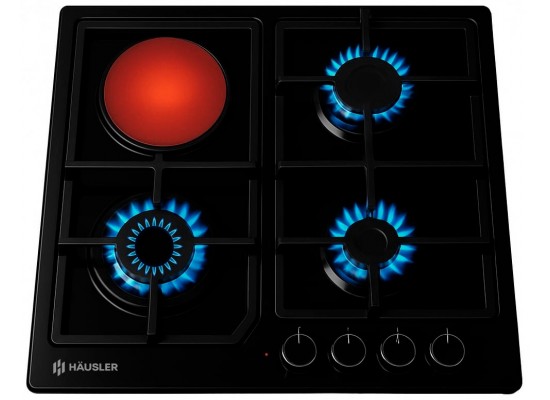 HAUSLER HAS-31-SS-BLK газовая комб.панель